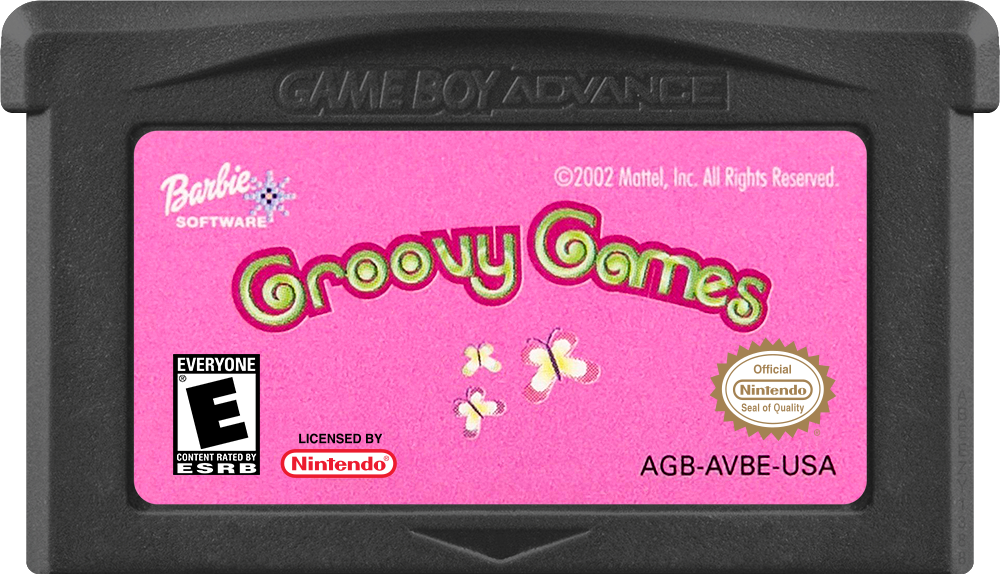 Barbie Groovy Games media 2 for GameBoy Advance
